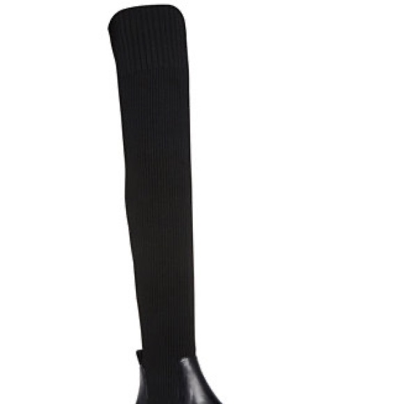 Steve Madden- Scoop Over-the-Knee Knit Lug Sole Boot (NWT) - Picture 14 of 16